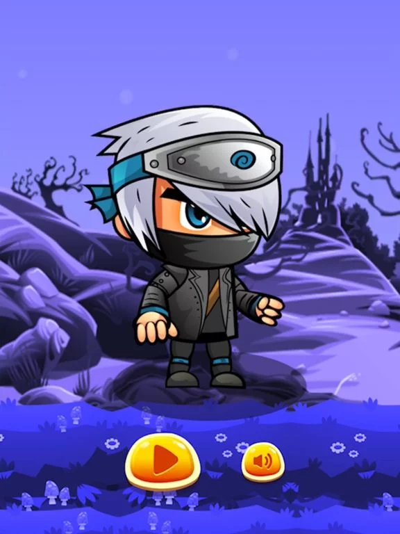 Изображение игры: NINJA RUNNING JUMP
