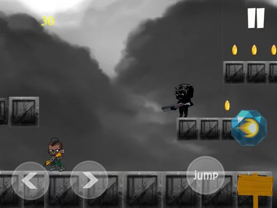 Изображение игры: Black Panther Runner Shooter