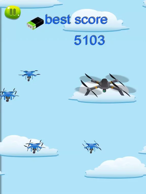 Изображение игры: FLYING DRONE