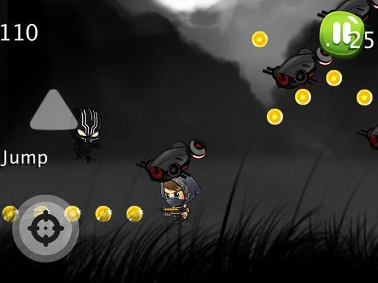 Изображение игры: Little Black Panther Runner