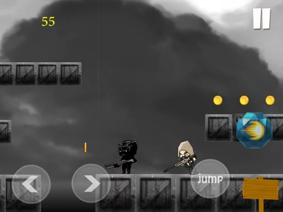 Изображение игры: Black Panther Runner Shooter