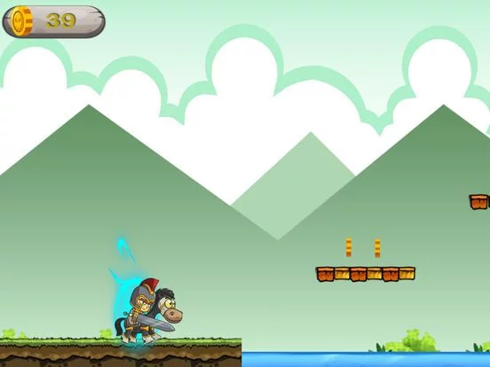 Изображение игры: The Hero In Green Giant World