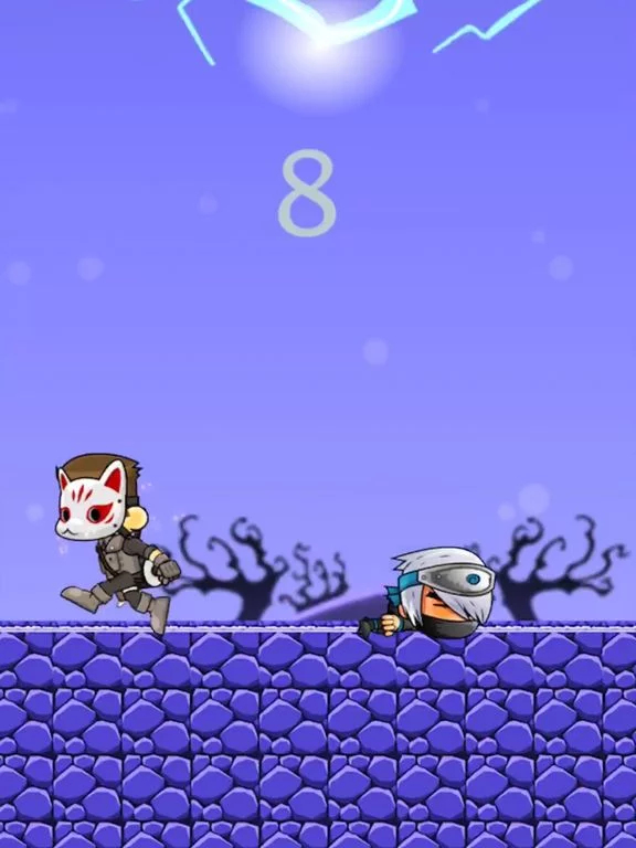 Изображение игры: NINJA RUNNING JUMP