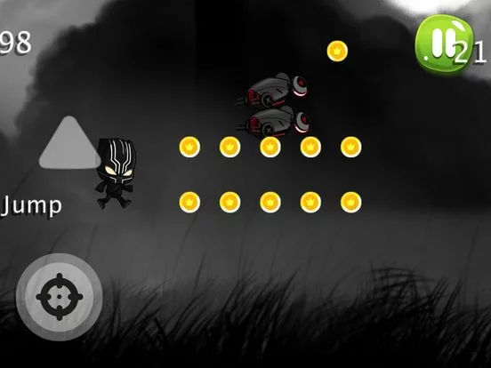 Изображение игры: Little Black Panther Runner