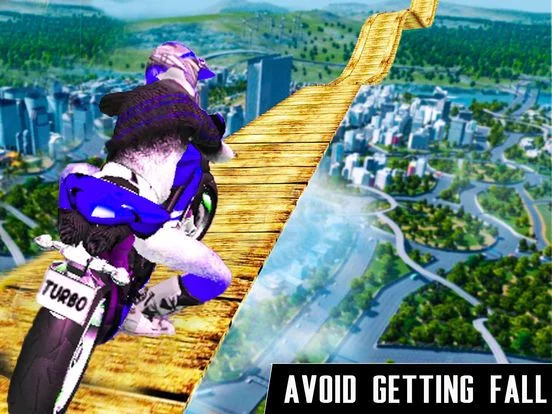 Изображение игры: Impossible Moto Bike Track Pro