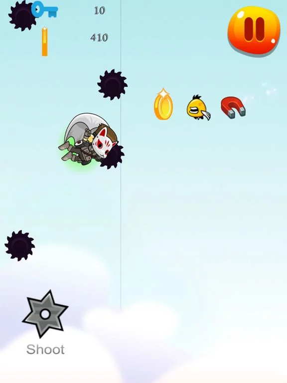 Изображение игры: FLYING FOX NINJA