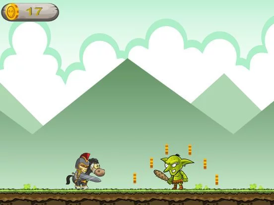 Изображение игры: The Hero In Green Giant World