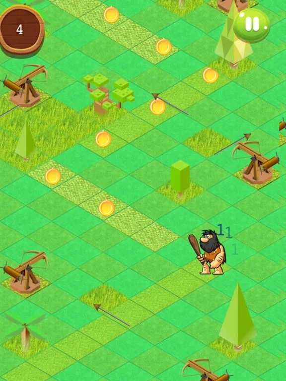 Изображение игры: Stone Age Runner Jump
