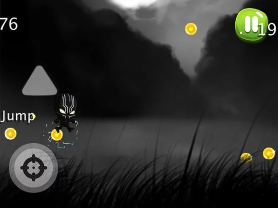 Изображение игры: Little Black Panther Runner