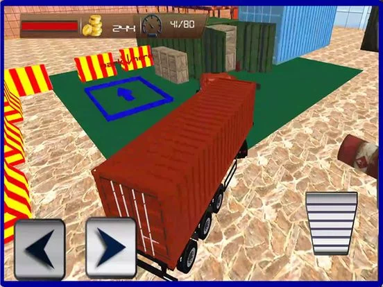 Изображение игры: Trucker Parking Reborn 2016 - realistic 18 wheeler Truck Trailer Driving Mania Game