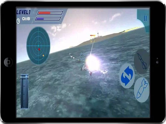 Изображение игры: F16 Jet Fighter Air Sky Strike – aircraft missile war simulator