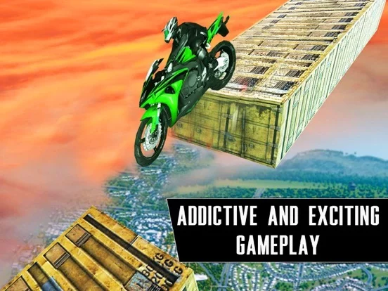 Изображение игры: Impossible Moto Bike Track Pro