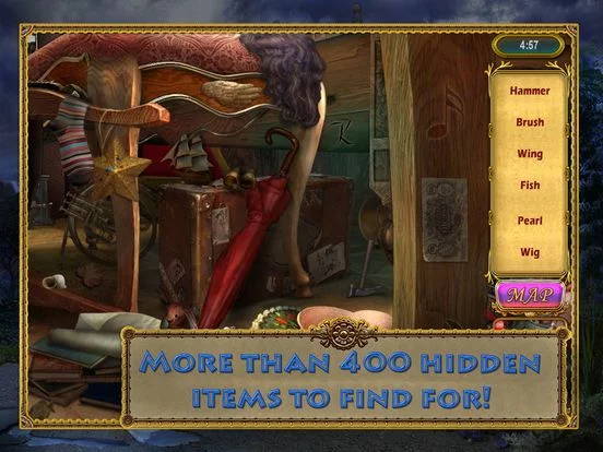 Изображение игры: Hidden Object Mysterious Detective in the Kingdom London Free