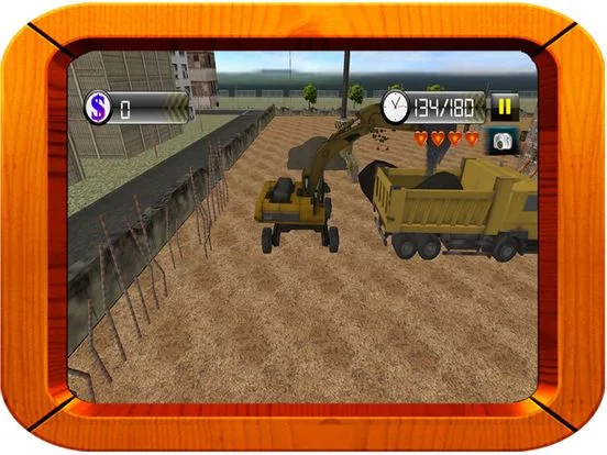 Изображение игры: City Construction Road builder Simulator 2016 – free heavy excavator crane dumper bulldozer roller operator driver digger sim