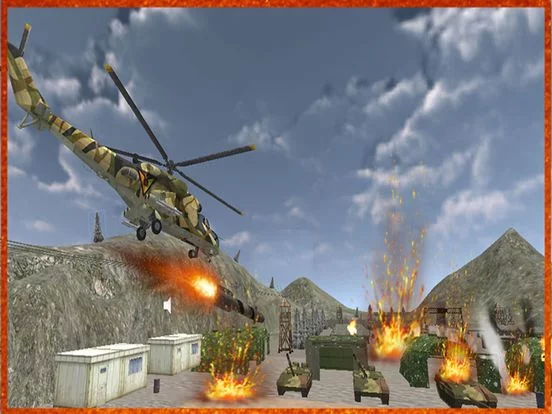 Изображение игры: Stealth Helicopter Gunship War – Modern air counter strike navy fighter game