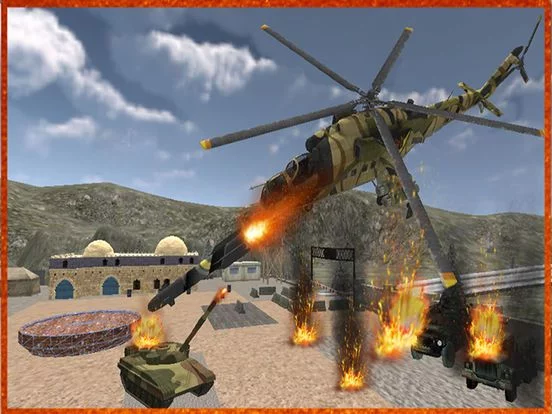 Изображение игры: Stealth Helicopter Gunship War – Modern air counter strike navy fighter game
