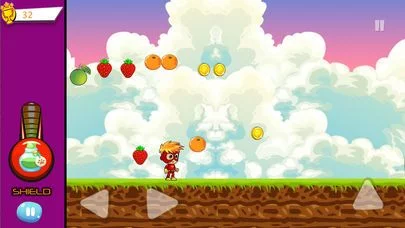 Изображение игры: Jet Boy Run Fruit