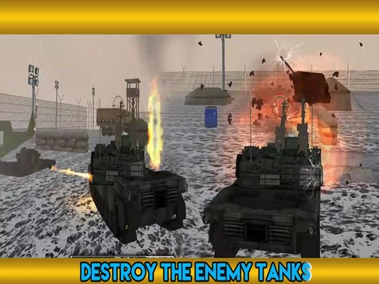 Изображение игры: Tank Battle Blitz Attack 2016 - Tank City Warfare Game