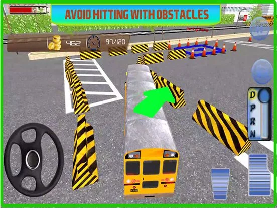 Изображение игры: SchoolBus parking Simulator 2016 – Real Bus Driving Mania