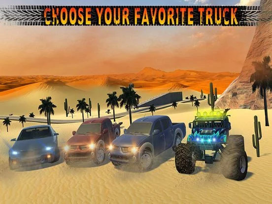 Изображение игры: 4x4 Offroad Stunts 2016 - Monster Truck Drifting
