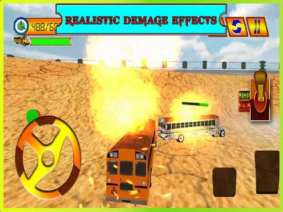 Изображение игры: School Bus Crash Demolition: Derby Racing Bus Chase Simulator