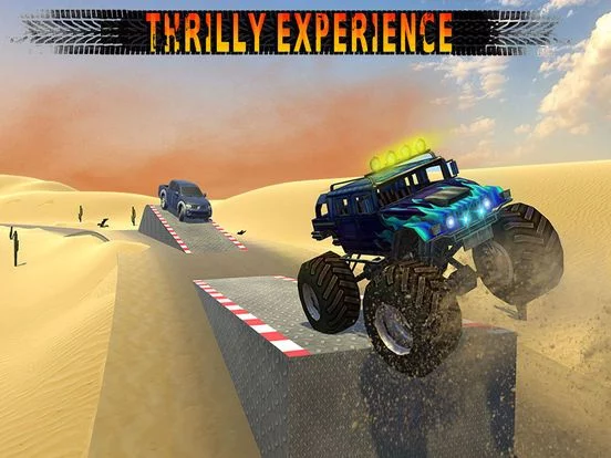 Изображение игры: 4x4 Offroad Stunts 2016 - Monster Truck Drifting