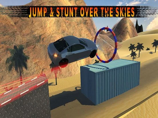 Изображение игры: 4x4 Offroad Stunts 2016 - Monster Truck Drifting