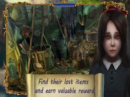 Изображение игры: Hidden Object: Alice's Adventures an Old Castle