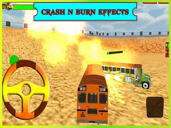 Изображение игры: School Bus Crash Demolition: Derby Racing Bus Chase Simulator