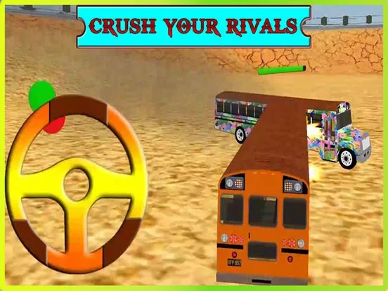 Изображение игры: School Bus Crash Demolition: Derby Racing Bus Chase Simulator