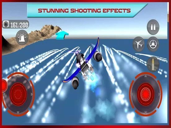Изображение игры: Flying Bike: Police vs Cops - Police Motorcycle Shooting Thief Chase Free Game