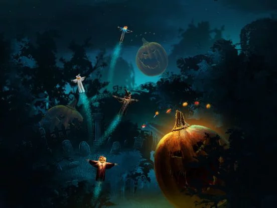 Изображение игры: Spooky Tricker