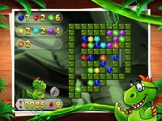 Изображение игры: Daddy Dino Rocks