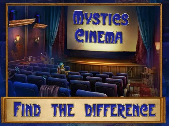 Изображение игры: Hidden Object: Mystics In The Cinema Gold Version