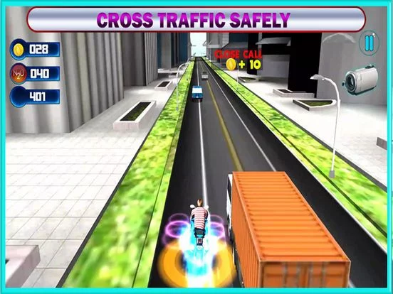 Изображение игры: Traffic Striker - Unstoppable Speed Racer & Rider Free Game