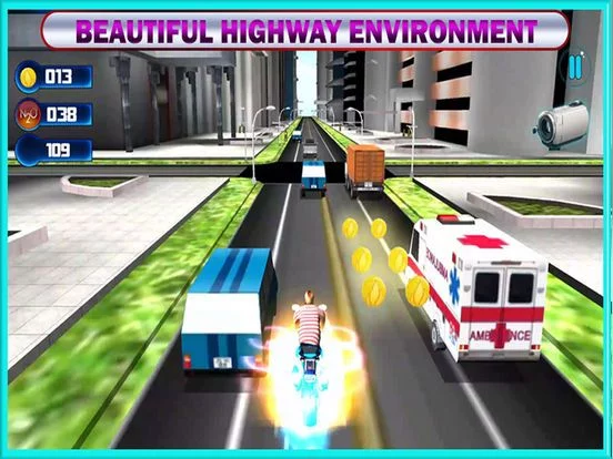 Изображение игры: Traffic Striker - Unstoppable Speed Racer & Rider Free Game