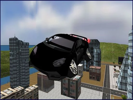 Изображение игры: Flying Car Simulator - Futuristic Driving Stunts - Airplane Flight Pilot