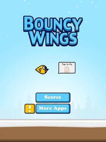 Изображение игры: Bouncy Wings - A Real Bird Flying Adventure!
