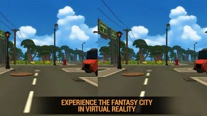 Изображение игры: Fantasy City Tours VR