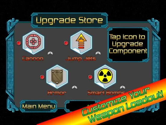 Изображение игры: Moon Star Assault Runner
