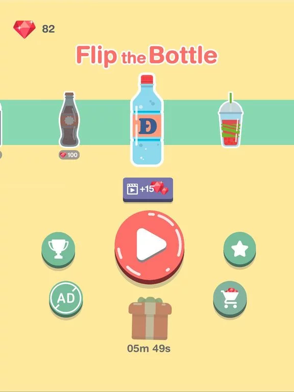 Изображение игры: Flip The Bottle Challenge
