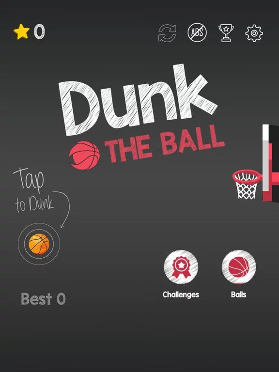 Изображение игры: Dunk the Ball