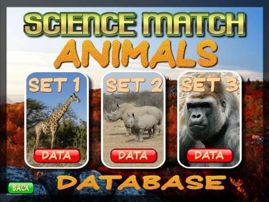 Изображение игры: Science Match Animals