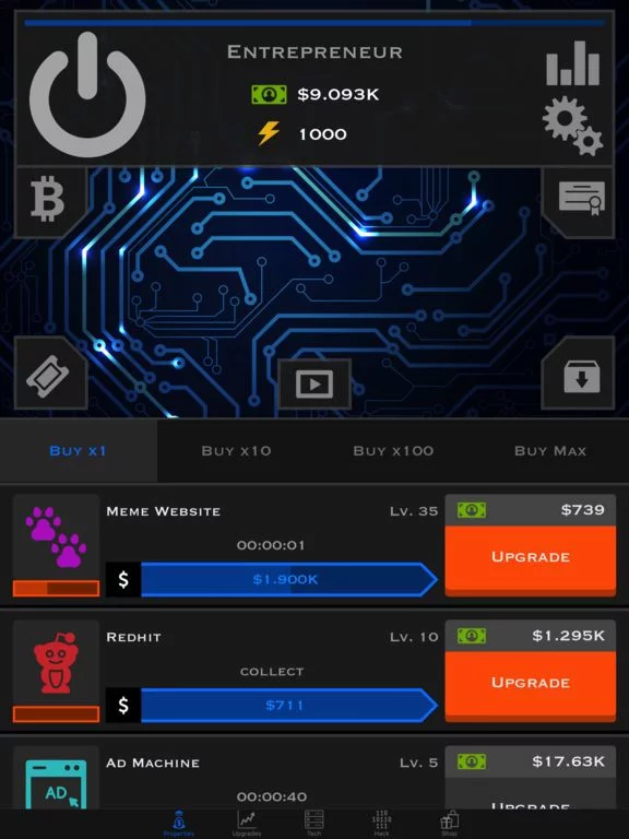 Изображение игры: Cyber Tycoon