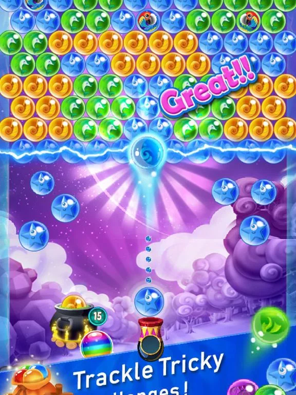 Изображение игры: Bubble Shooter - Rescue Bird