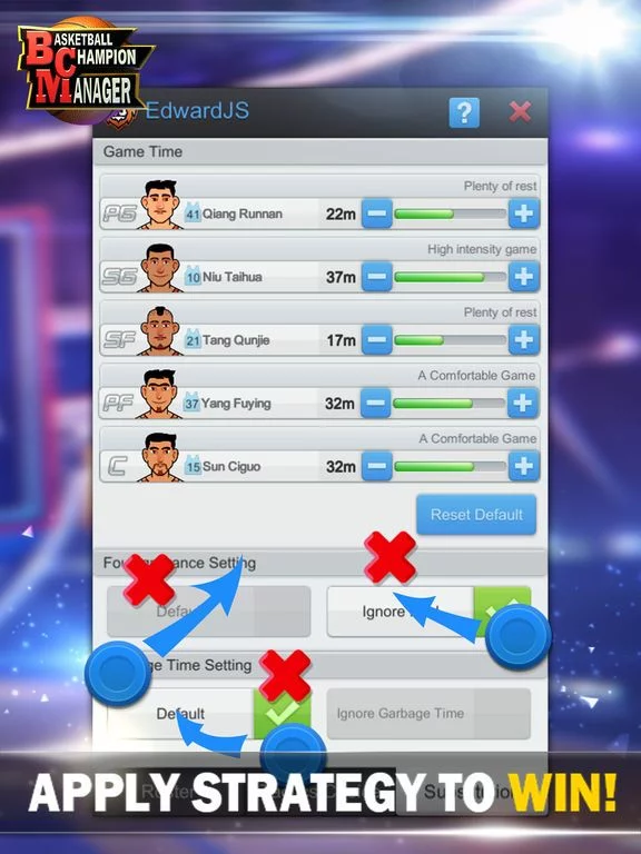 Изображение игры: Basketball Champion Manager