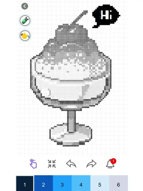 Изображение игры: Pixel Colour by Number