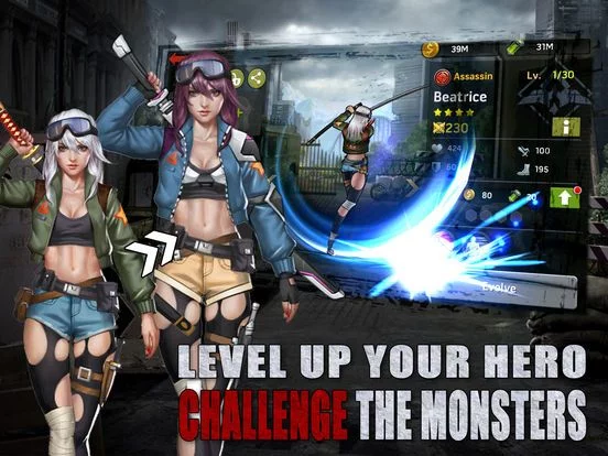 Изображение игры: Zombie Strike-Idle Battle SRPG