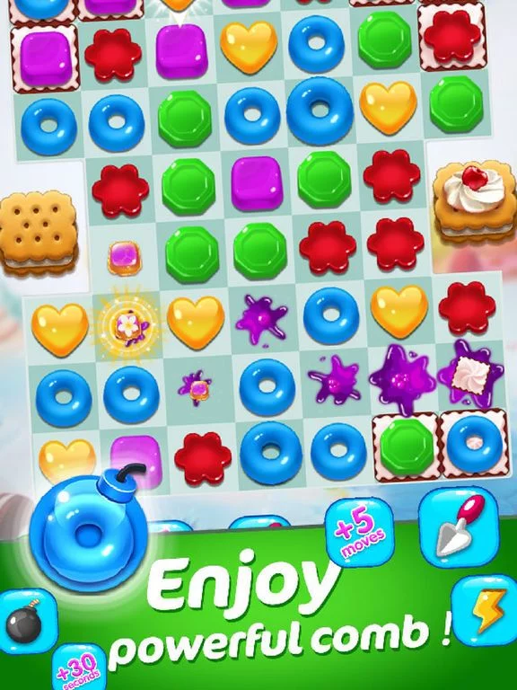 Изображение игры: Sweet Pop - Jellipop Match 3