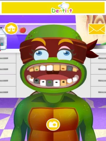 Изображение игры: Crazy Ninja Dentist - fun baby kids teeth shave games for boys and girls